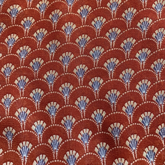 Millau Double Strap Printed Mini Dress in Rust | Small - Picture 3 of 3